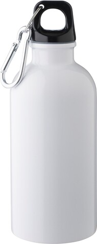 Trinkflasche Sable | Recycelt | 400 ml – Weiß bedrucken, Art.-Nr. 002999999_1204264