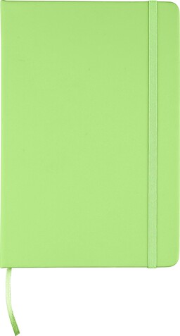rPET-Notizbuch (A5) Eamon – Limettengrün bedrucken, Art.-Nr. 019999999_1207023