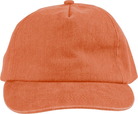 Baumwolle (240 g/m2) Mütze Liora – Orange bedrucken, Art.-Nr. 007999999_1207915