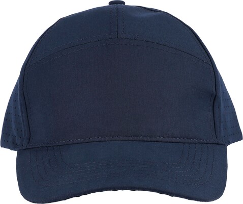 Cap Alarielle | Polyester | Lasergeschnitten – Blau bedrucken, Art.-Nr. 005999999_1207916