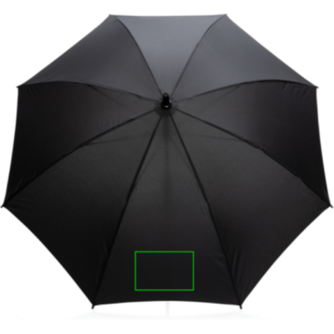 23&quot; Impact AWARE™ RPET 190T Stormproof-Schirm schwarz bedrucken, Art.-Nr. P850.621