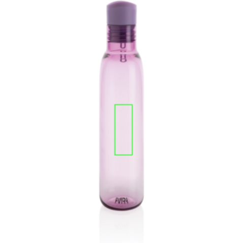 Avira Atik RCS recycelte PET-Flasche 500ml lila bedrucken, Art.-Nr. P438.039