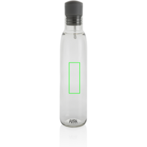 Avira Atik RCS recycelte PET-Flasche 500ml transparent bedrucken, Art.-Nr. P438.030