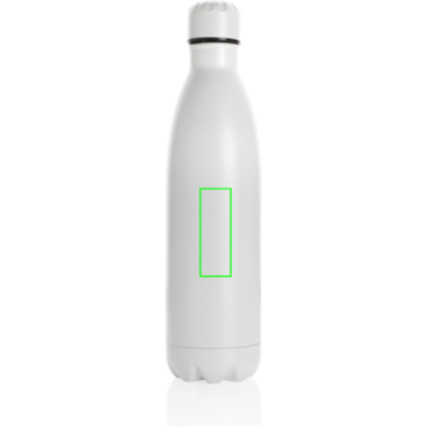Solid Color Vakuum Stainless-Steel Flasche 750ml weiß bedrucken, Art.-Nr. P436.933