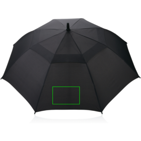 Swiss Peak AWARE™ Tornado 23&quot; Sturmschirm schwarz bedrucken, Art.-Nr. P850.471