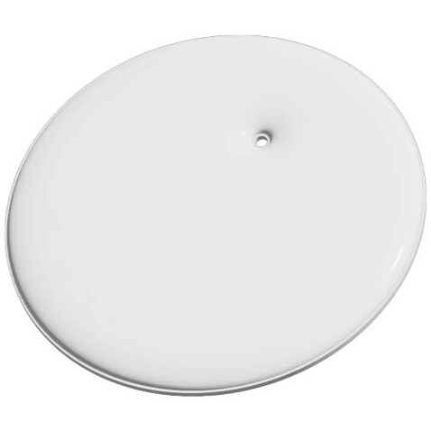 RFX™ H-16 runder, leichter, reflektierender PVC-Anhänger, weiss bedrucken, Art.-Nr. 1PR13301