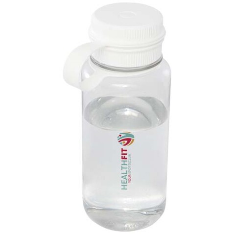 Ryder 900 ml RCS-zertifizierte RPET-Sportflasche mit Multifunktionsdeckel, weiss bedrucken, Art.-Nr. 10083701