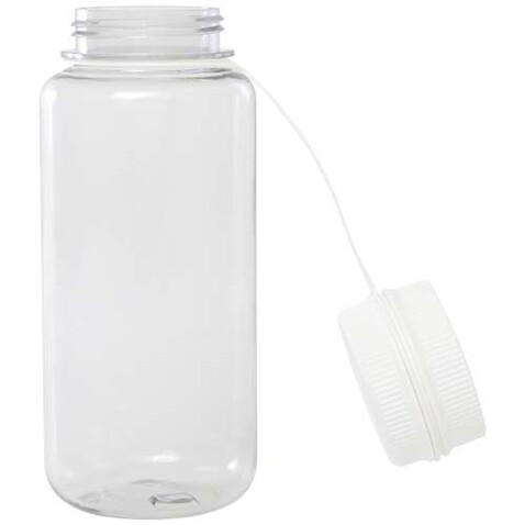 Ryder 900 ml RCS-zertifizierte RPET-Sportflasche mit Multifunktionsdeckel, weiss bedrucken, Art.-Nr. 10083701