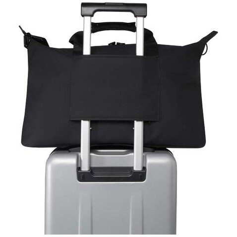 Turner 15,6&quot; GRS-recycelte Laptop-Reisetasche 36 L, schwarz bedrucken, Art.-Nr. 12075190