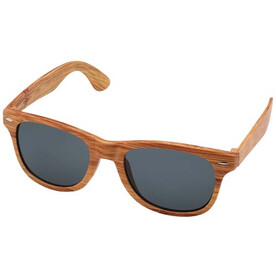 Mira Sonnenbrille in Holzoptik, natur bedrucken, Art.-Nr. 12705106