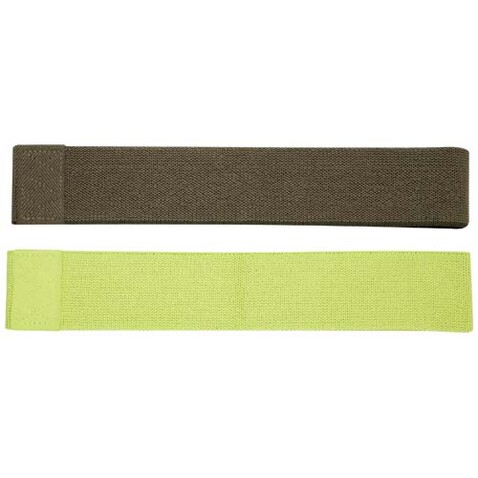 Grip 2-teiliges Widerstandsbandset, limone, waldgrün bedrucken, Art.-Nr. 12706563