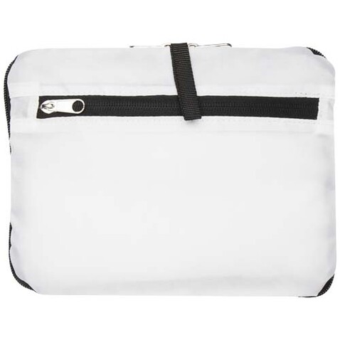EcoFold faltbarer RPET Rucksack 15 L, weiss bedrucken, Art.-Nr. 13009001
