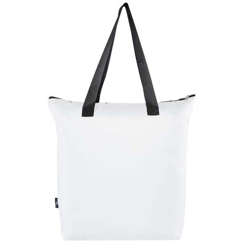 EcoFold faltbare RPET Kühltasche 15 L, weiss bedrucken, Art.-Nr. 13009201