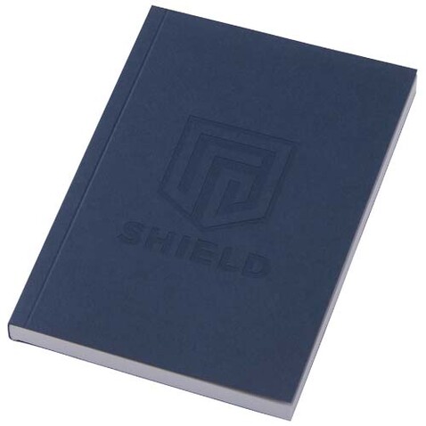 Novella Austen A6 Softcover Notizbuch – 100 Blatt, blau bedrucken, Art.-Nr. 21024452