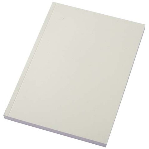 Novella Austen A5 Softcover Notizbuch aus Recyclingmaterial – 100 Blatt, elfenbeinweiß bedrucken, Art.-Nr. 21024802
