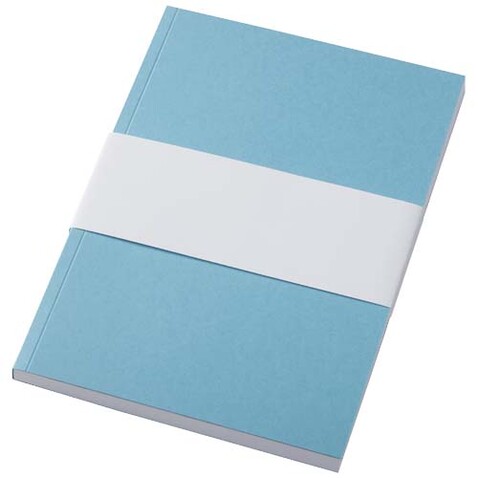 Novella Austen A5 Softcover Notizbuch aus Recyclingmaterial – 100 Blatt, blau bedrucken, Art.-Nr. 21024852 Novella Austen A5 Softcover Notizbuch aus Recyclingmaterial – 100 Blatt, blau bedrucken, Art.-Nr. 21024852