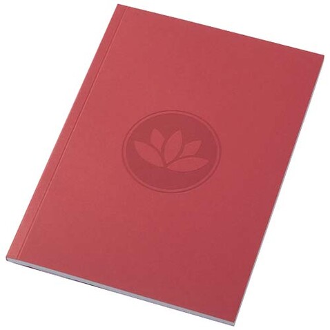 Novella Austen A5 Softcover Notizbuch aus Recyclingmaterial – 50 Blatt, rot bedrucken, Art.-Nr. 21024921 Novella Austen A5 Softcover Notizbuch aus Recyclingmaterial – 50 Blatt, rot bedrucken, Art.-Nr. 21024921