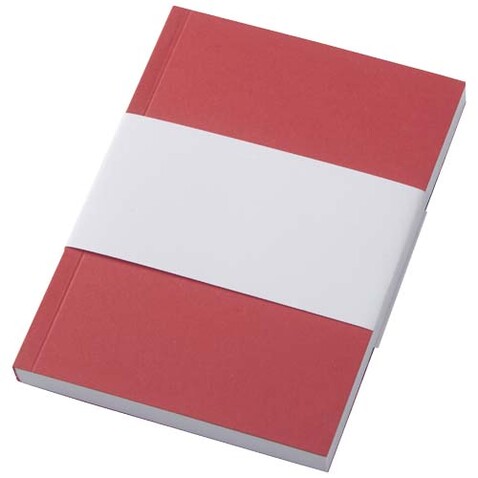 Novella Austen A6 Softcover Notizbuch aus Recyclingmaterial – 100 Blatt, rot bedrucken, Art.-Nr. 21026221 Novella Austen A6 Softcover Notizbuch aus Recyclingmaterial – 100 Blatt, rot bedrucken, Art.-Nr. 21026221