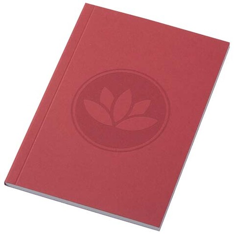 Novella Austen A6 Softcover Notizbuch aus Recyclingmaterial – 50 Blatt, rot bedrucken, Art.-Nr. 21026321 Novella Austen A6 Softcover Notizbuch aus Recyclingmaterial – 50 Blatt, rot bedrucken, Art.-Nr. 21026321