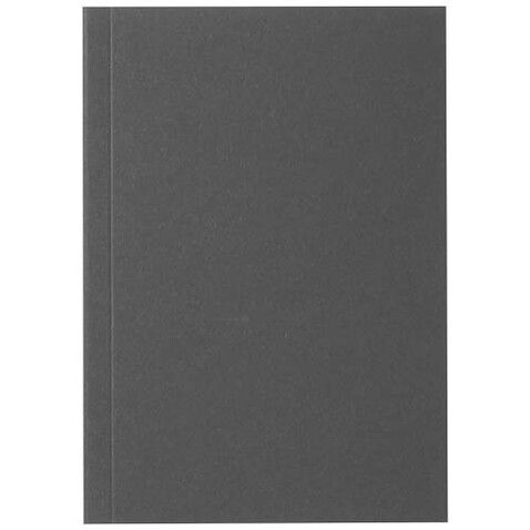 Novella Austen A6 Softcover Notizbuch aus Recyclingmaterial – 50 Blatt, kohle bedrucken, Art.-Nr. 21026390