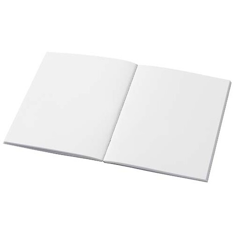 Novella Austen A6 Softcover Notizbuch aus Recyclingmaterial – 50 Blatt, kohle bedrucken, Art.-Nr. 21026390
