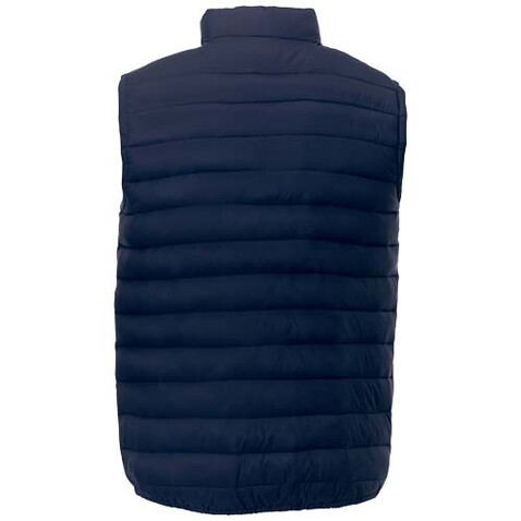 Pallas GRS recycelter wattierter Bodywarmer für Herren, navy bedrucken, Art.-Nr. 39437550