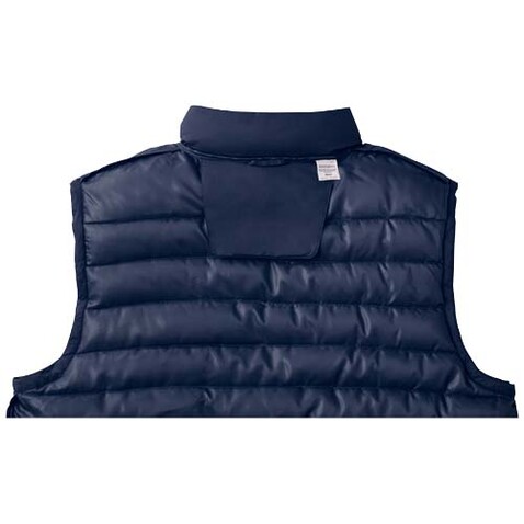 Pallas GRS recycelter wattierter Bodywarmer für Herren, navy bedrucken, Art.-Nr. 39437550