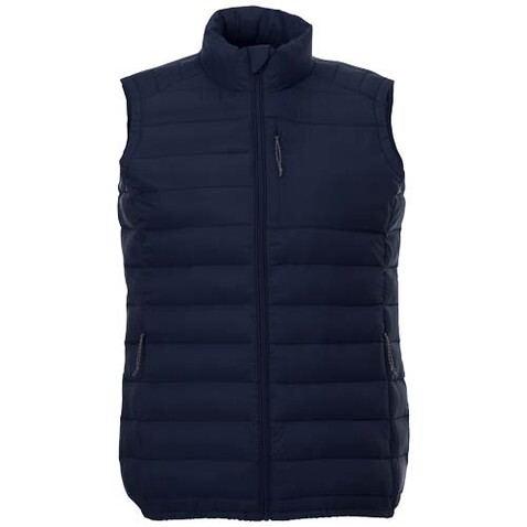 Pallas recycelter wattierter Bodywarmer für Damen, navy bedrucken, Art.-Nr. 39438550