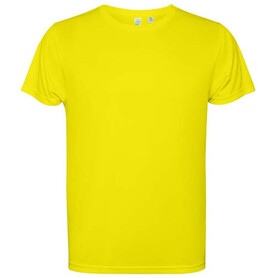 Estoril T-Shirt für Kinder, Fluor Yellow bedrucken, Art.-Nr. K04301CD