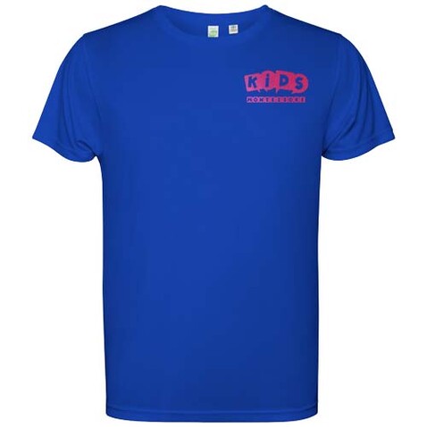 Estoril T-Shirt für Kinder, royalblau bedrucken, Art.-Nr. K04304TD