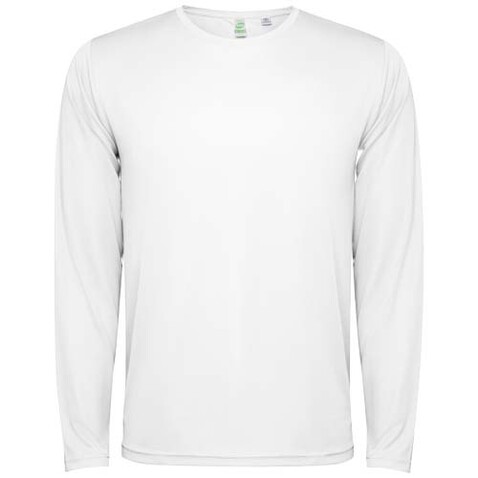Estoril Langarm-Shirt für Kinder, weiss bedrucken, Art.-Nr. K04321ZM Estoril Langarm-Shirt für Kinder, weiss bedrucken, Art.-Nr. K04321ZM