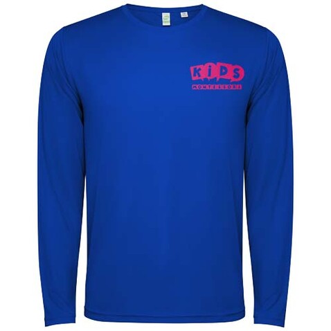 Estoril Langarm-Shirt für Kinder, royalblau bedrucken, Art.-Nr. K04324TD Estoril Langarm-Shirt für Kinder, royalblau bedrucken, Art.-Nr. K04324TD