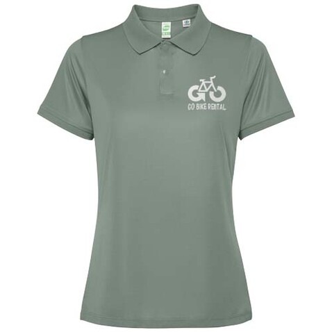 Tormo Poloshirt für Damen, Laurel green bedrucken, Art.-Nr. R0401D73