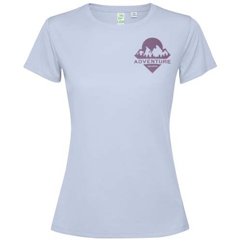 Estoril T-Shirt für Damen, Zen Blue bedrucken, Art.-Nr. R04311W3