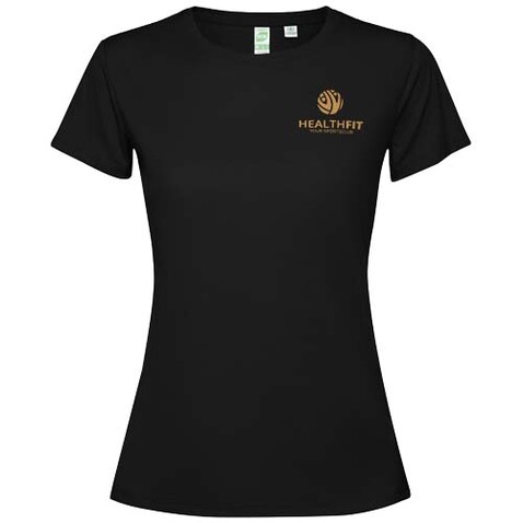 Estoril T-Shirt für Damen, schwarz bedrucken, Art.-Nr. R04313O1