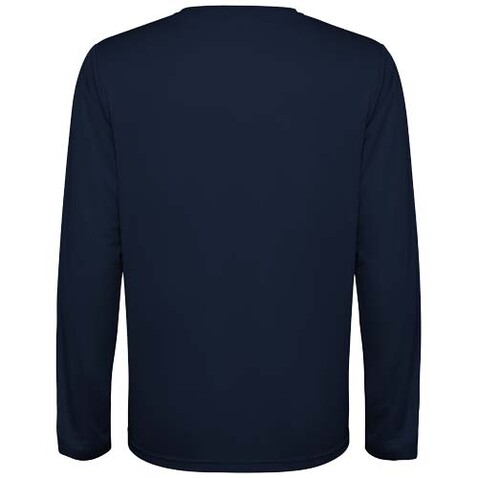 Estoril Langarm-Shirt Unisex, Navy Blue bedrucken, Art.-Nr. R04321R0
