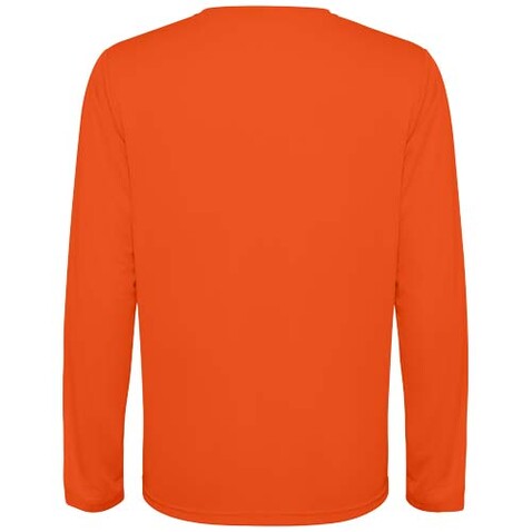 Estoril Langarm-Shirt Unisex, Fire orange bedrucken, Art.-Nr. R0432D82 Estoril Langarm-Shirt Unisex, Fire orange bedrucken, Art.-Nr. R0432D82
