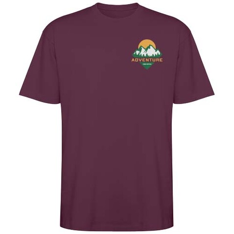 Bull Overzise T-Shirt Unisex, Plum red bedrucken, Art.-Nr. R6560C95 Bull Overzise T-Shirt Unisex, Plum red bedrucken, Art.-Nr. R6560C95
