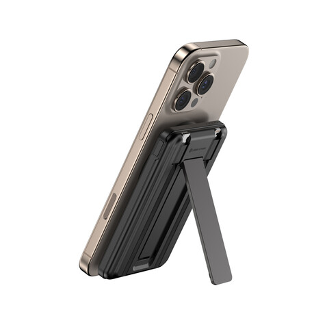 Urban Vitamin Redwood 5-in-1 5.000mAh 20W PD magn. Powerbank schwarz bedrucken, Art.-Nr. P322.7101