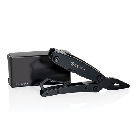 Gear X Mini Multitool schwarz bedrucken, Art.-Nr. P514.5101