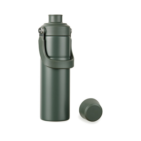 VINGA Baltimore Trek RCS recycelte SS Flasche 600ml grün bedrucken, Art.-Nr. V4300607