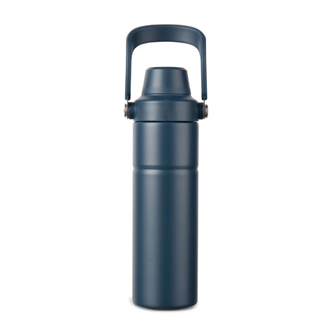 VINGA Baltimore Trek RCS recycelte SS Flasche 600ml navy blau bedrucken, Art.-Nr. V4300605 VINGA Baltimore Trek RCS recycelte SS Flasche 600ml navy blau bedrucken, Art.-Nr. V4300605