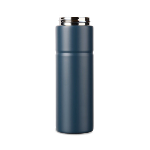 VINGA Baltimore Trek RCS recycelte SS Flasche 600ml navy blau bedrucken, Art.-Nr. V4300605 VINGA Baltimore Trek RCS recycelte SS Flasche 600ml navy blau bedrucken, Art.-Nr. V4300605