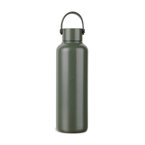 VINGA Baltimore RCS recyc. Edelstahlflasche 600ml grün bedrucken, Art.-Nr. V4300507