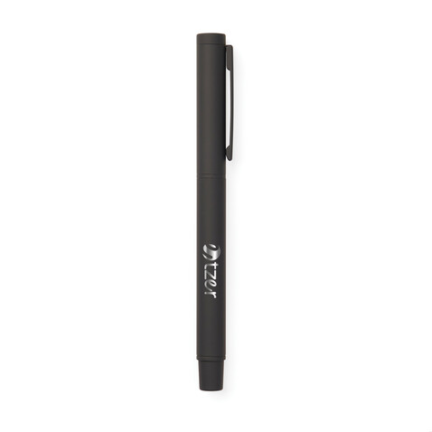 VINGA Baltimore Stift aus RCS recyceltem Stainless-Steel schwarz bedrucken, Art.-Nr. V1690001 VINGA Baltimore Stift aus RCS recyceltem Stainless-Steel schwarz bedrucken, Art.-Nr. V1690001