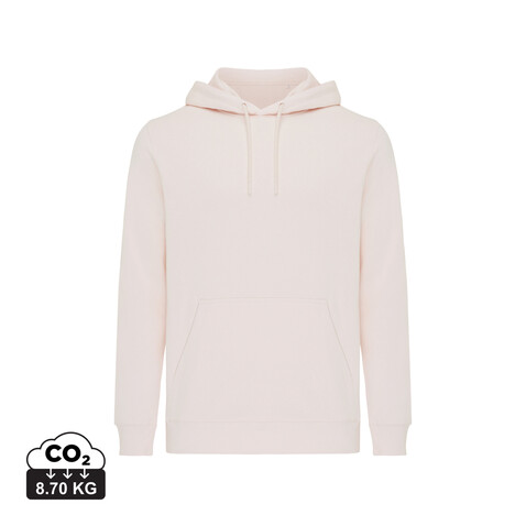 IQONIQ Rila Lightweight Hoodie aus recycelter Baumwolle cloud pink bedrucken, Art.-Nr. T9404.039.XXL