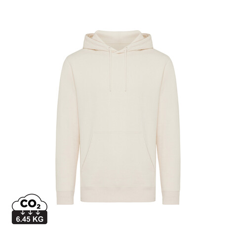 IQONIQ Rila Lightweight Hoodie aus recycelter Baumwolle natural raw bedrucken, Art.-Nr. T9404.018.5XL