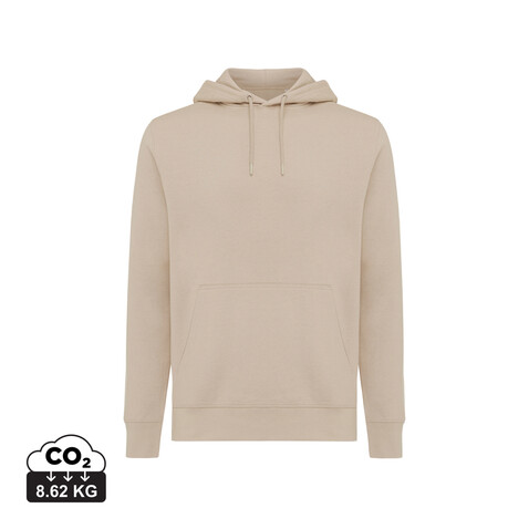 IQONIQ Rila Lightweight Hoodie aus recycelter Baumwolle desert bedrucken, Art.-Nr. T9404.006.M