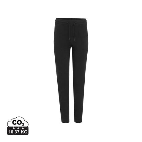IQONIQ Cooper Jogger aus recycelter Baumwolle schwarz bedrucken, Art.-Nr. T9500.001.XXXL