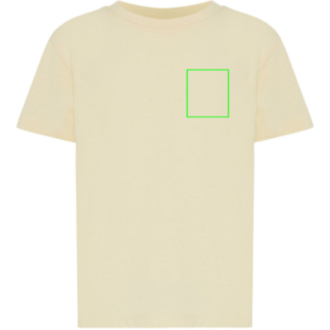 IQONIQ Koli Kids T-Shirt aus recycelter Baumwolle cream yellow bedrucken, Art.-Nr. T6100.036.56 IQONIQ Koli Kids T-Shirt aus recycelter Baumwolle cream yellow bedrucken, Art.-Nr. T6100.036.56